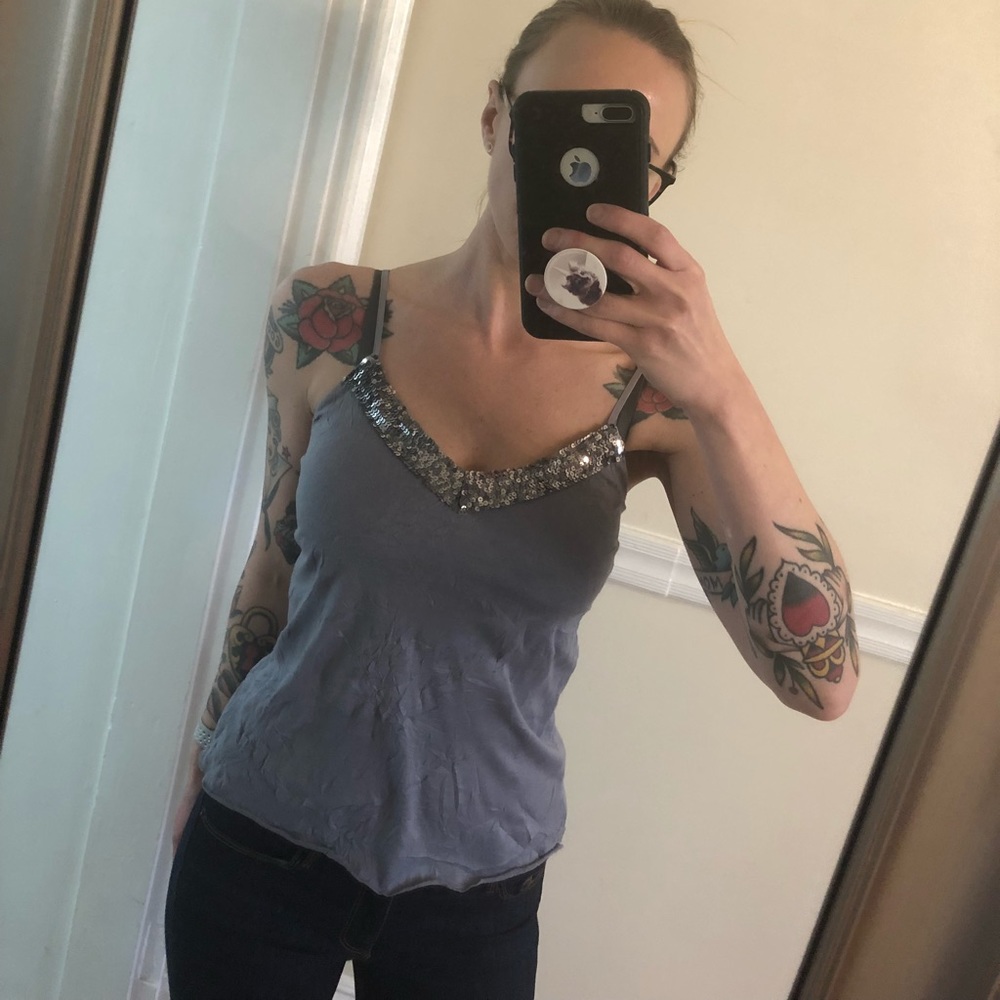 Awesome Near Perfect Arden B Purple Camisole Tank
